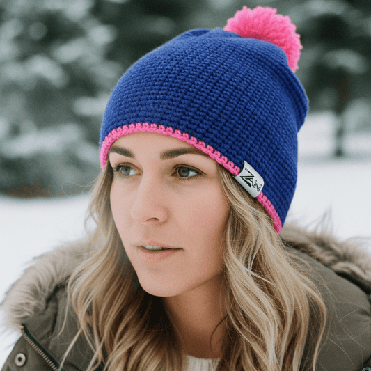 Zetland Beanie Bobble Hat: Fleece Lining