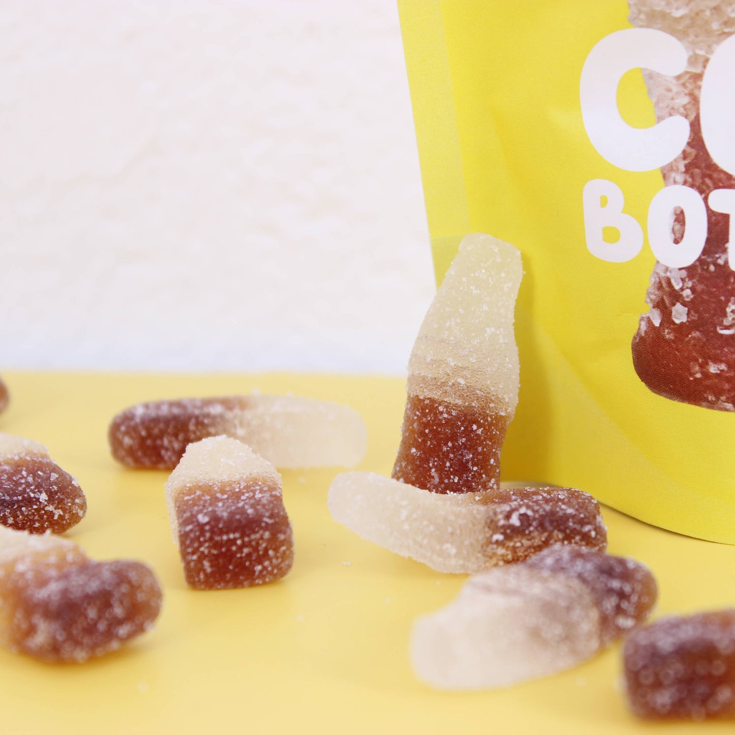 Vegan Fizzy Cola Bottles (Plastic-free) 130g