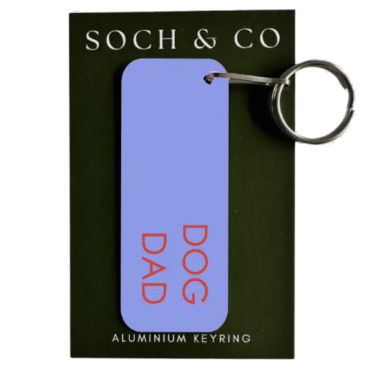 Dog Dad Keyring