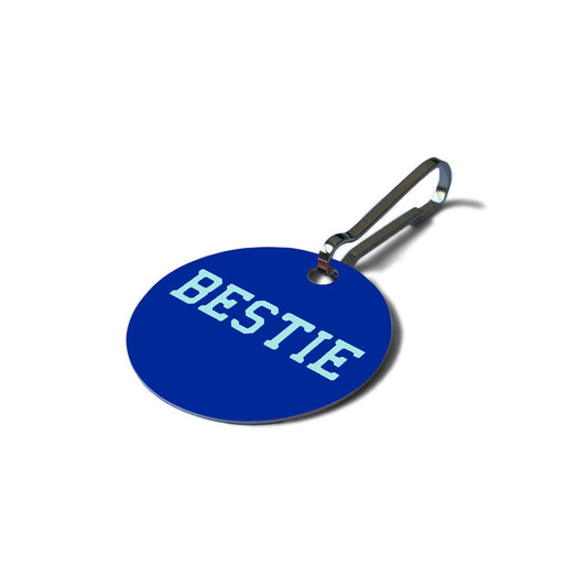 Bestie Blue Pet Dog Charm Tag