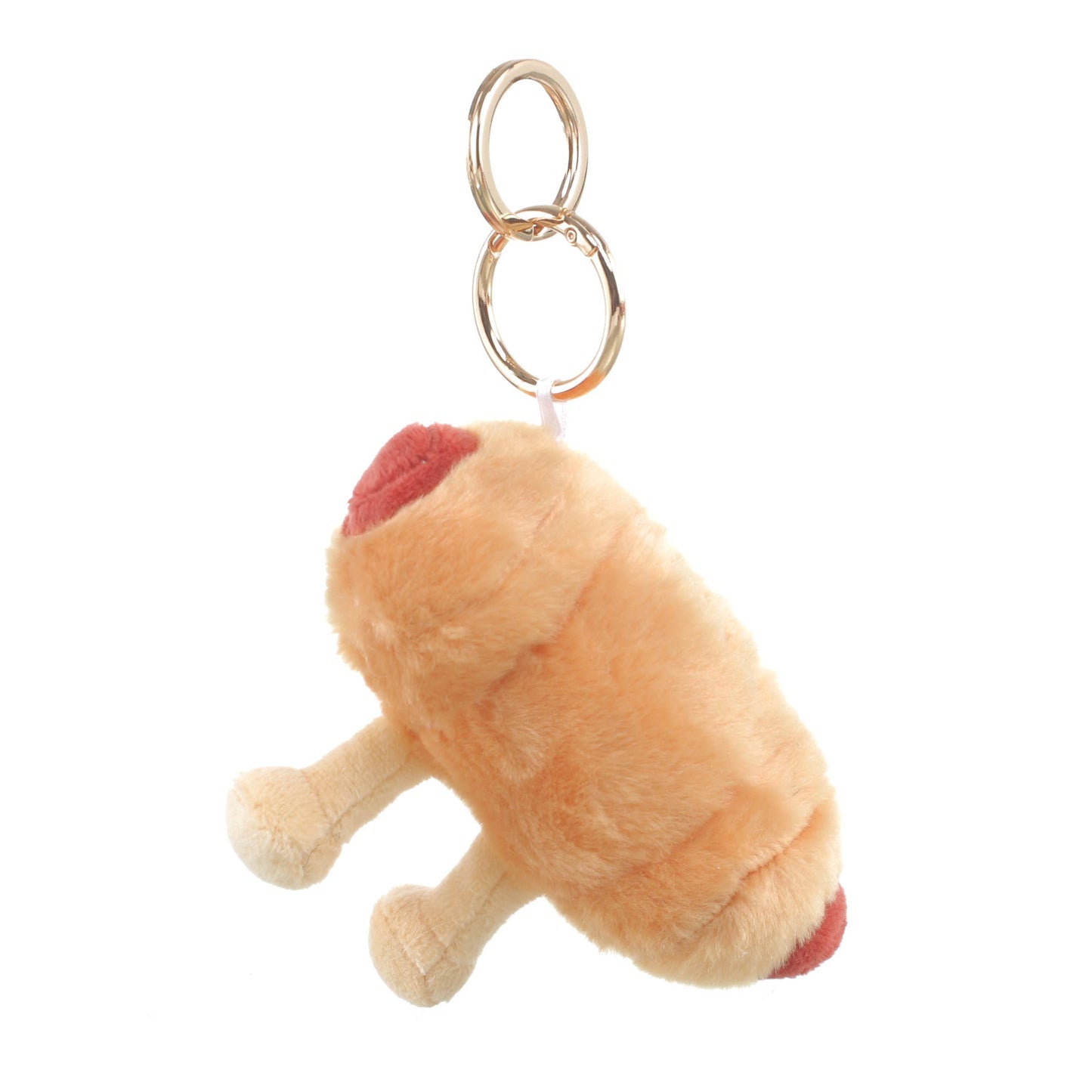Plush Sausage Roll Bag Charm