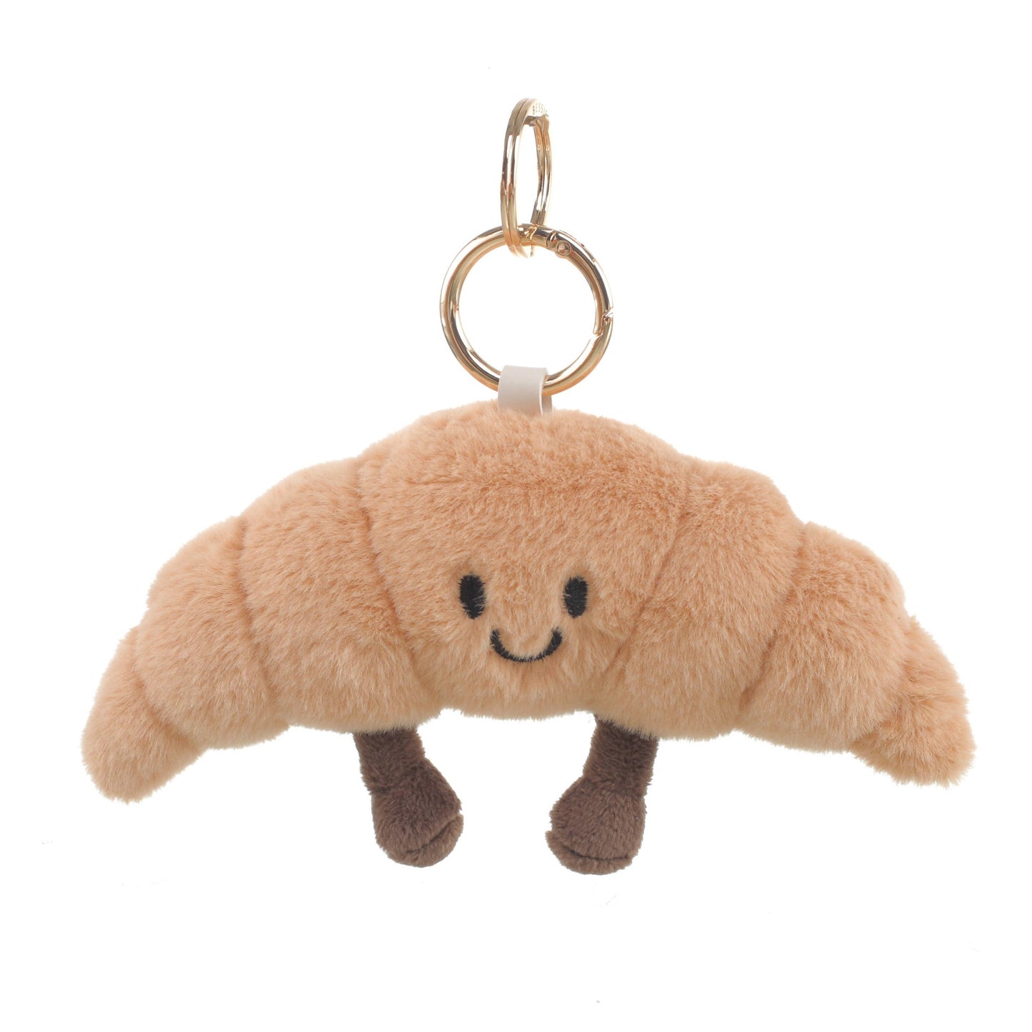 Plush Croissant Bag Charm