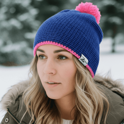 Zetland Beanie Bobble Hat: Fleece Lining