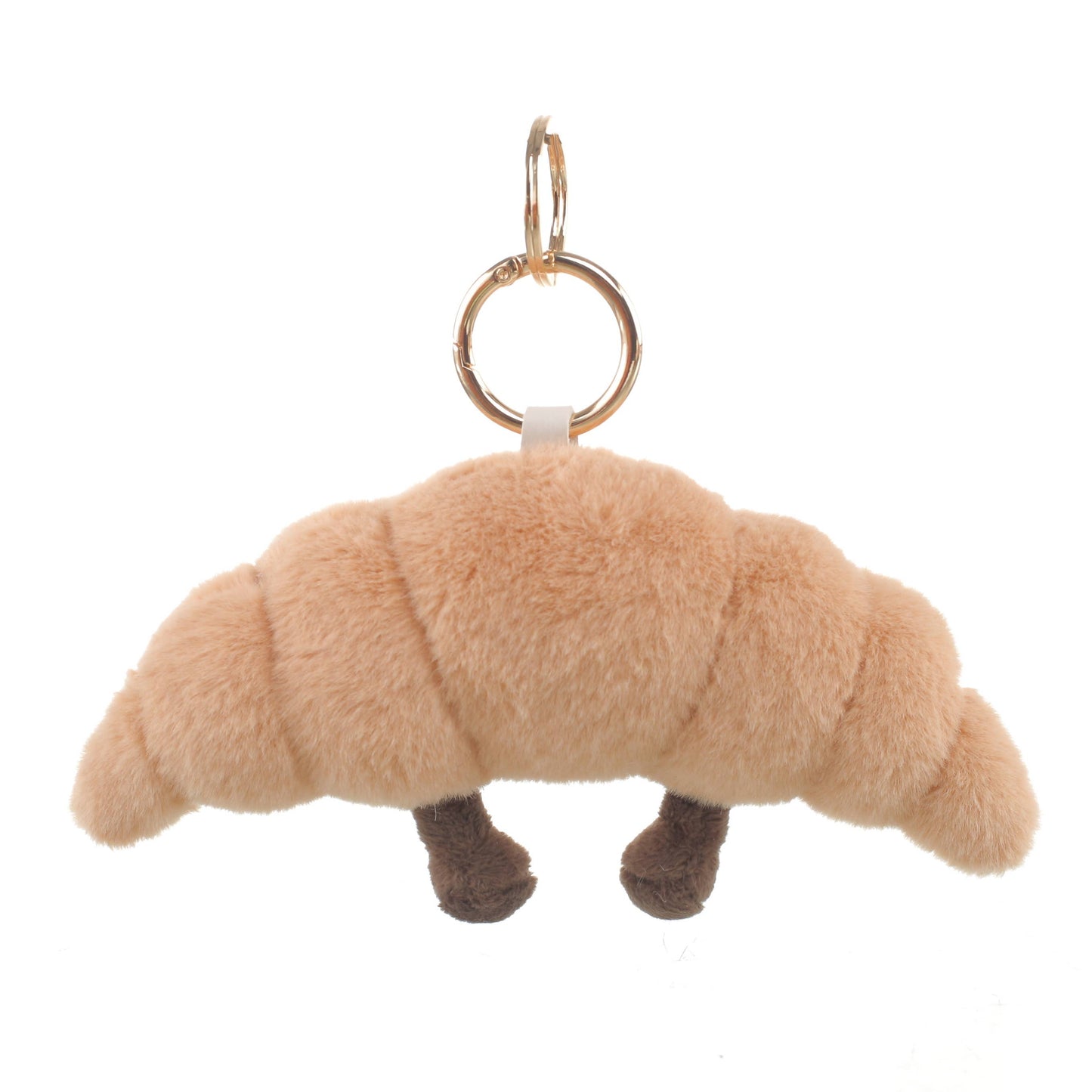 Plush Croissant Bag Charm