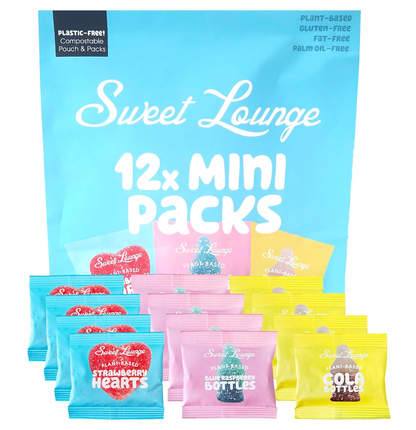 Plant-Based Gummy Mix - 12x Mini Packs. Multipack Pouch