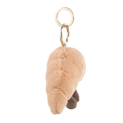 Plush Croissant Bag Charm