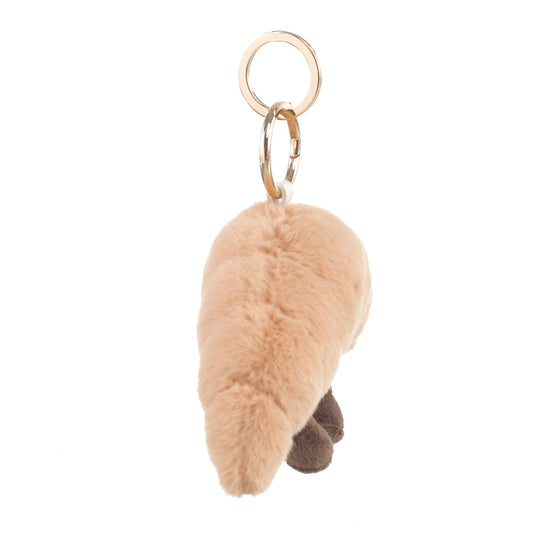 Plush Croissant Bag Charm
