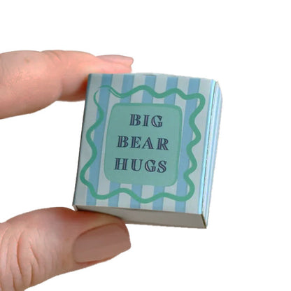 Tiny Matchbox Ceramic Token: Bear