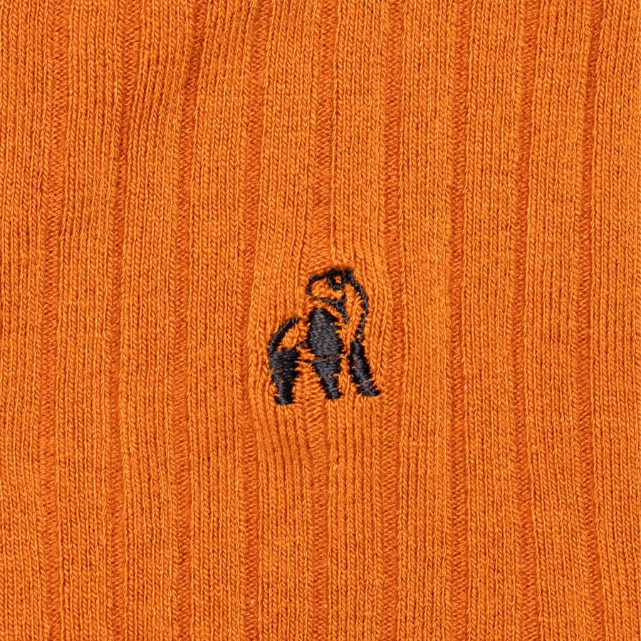 Burnt Orange Bamboo Socks
