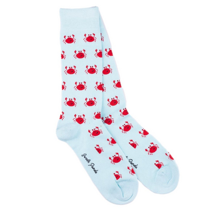 Crab Bamboo Socks