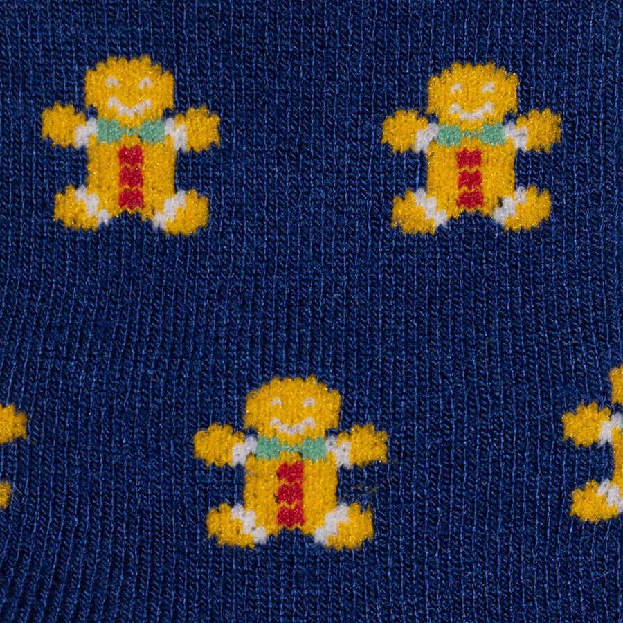 Children's Gingerbread Men Bamboo Socks