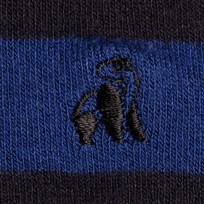 Charcoal Striped Bamboo Socks