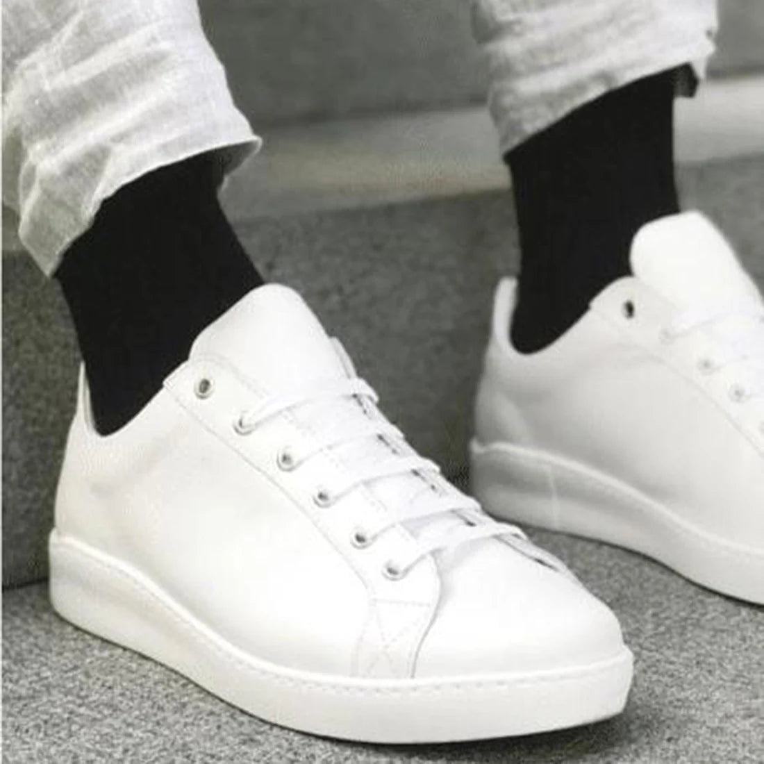 Jet Black Bamboo Socks