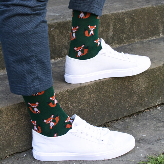 Mr Fox Bamboo Socks