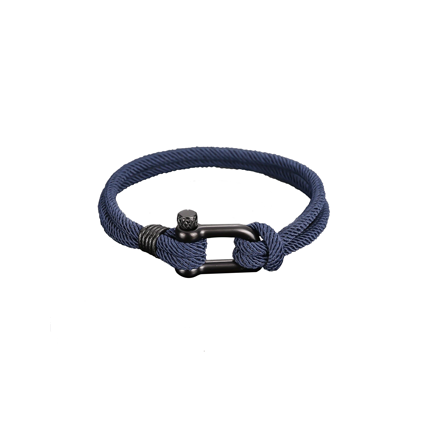 Nautical Style Sailor Rope Bracelet (navy)