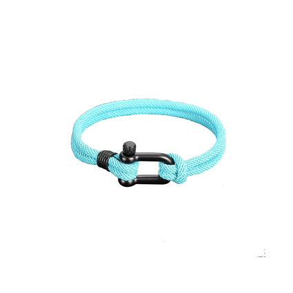 Nautical Style Sailor Rope Bracelet (turquoise)