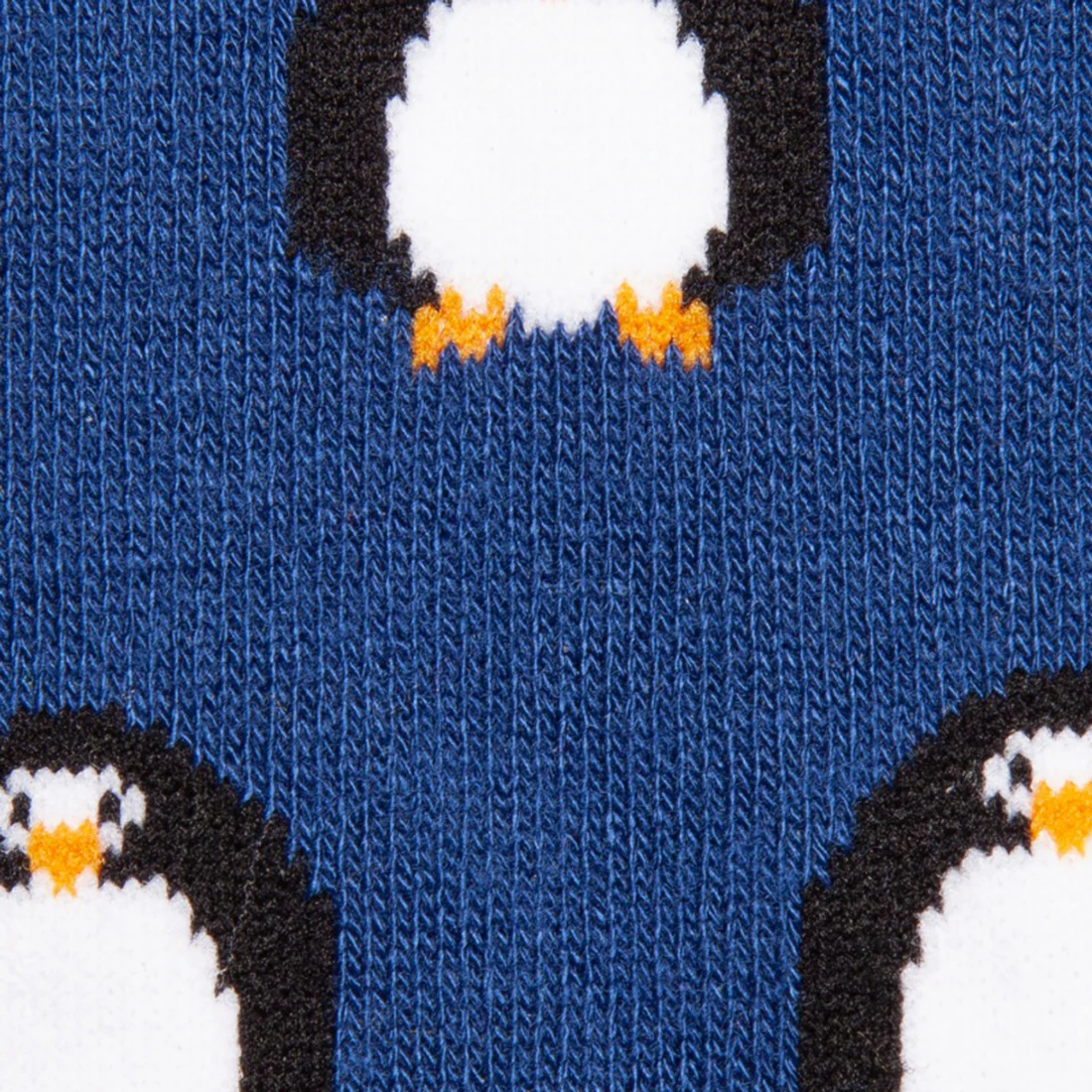 Navy Penguin Bamboo Socks