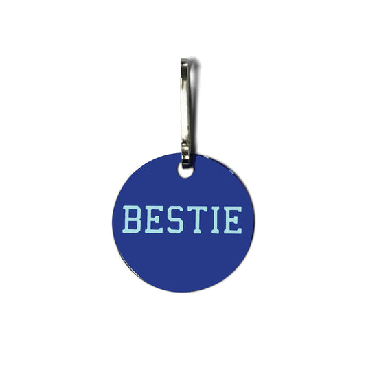 Bestie Blue Pet Dog Charm Tag