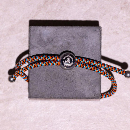 Rope Bracelet - Multicolour Zig Zag